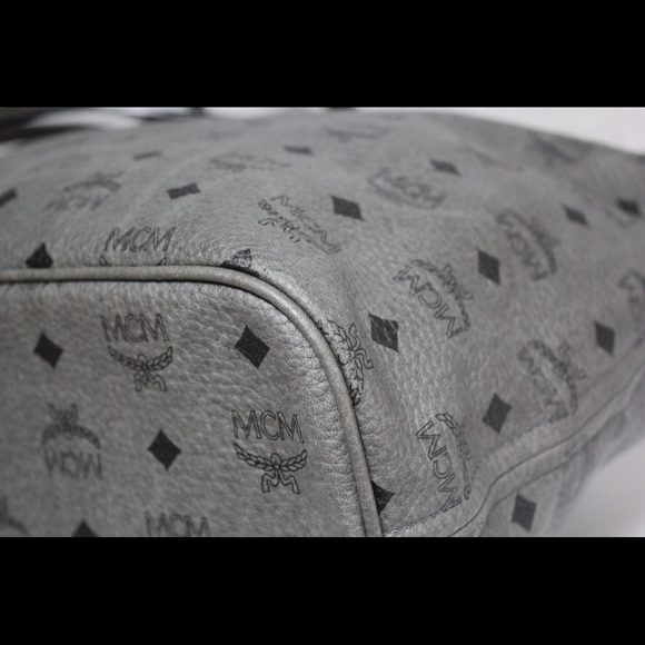 100% Authentic MCM black shopper tote - Picture 9 of 14